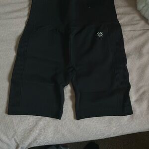 Forever 21 Black Bike Shorts Athletic Casual Wear